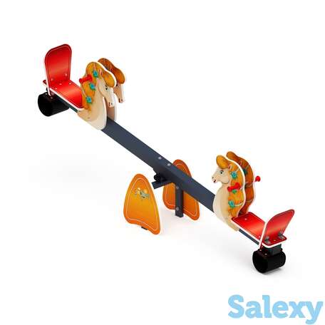 Качалка балансир лошадка ио 21.м.01.02-п, фотография 1