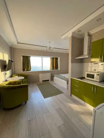 Номера на 41 -ом этаже с прекрасным видом, Достык 5/1, фотография 3