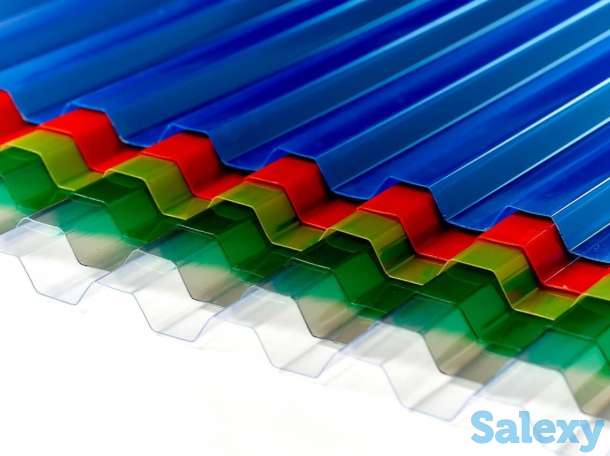 Профилированный поликарбонат «Трапеция», фотография 1