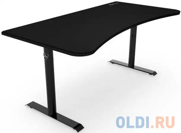 Стол для компьютера arozzi arena gaming desk - pure-black, фотография 1