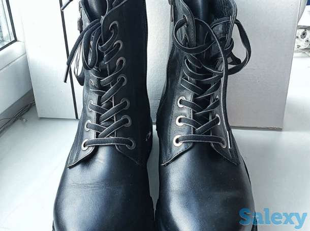 Ботинки (натуральная кожа, цигейка), фотография 1