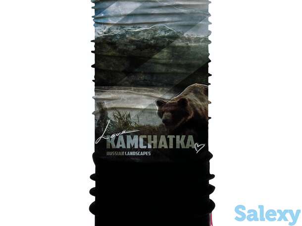 Бандана buff polar  new kamchatka/black, фотография 1