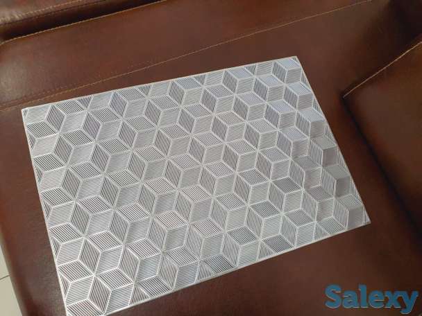 Подтарельники под золото и серебро, качественный материал, ракушки, фотография 4