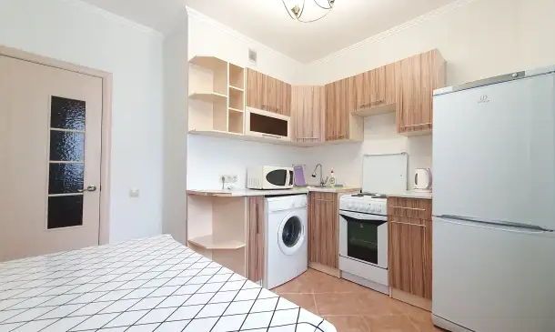 2-х комн.кв с 2-мя кроватями и раскладным диваном в центре, фотография 9