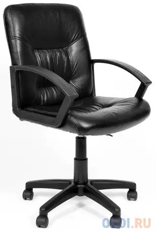 Кресло оператора chairman 651 эко чёрный, фотография 1