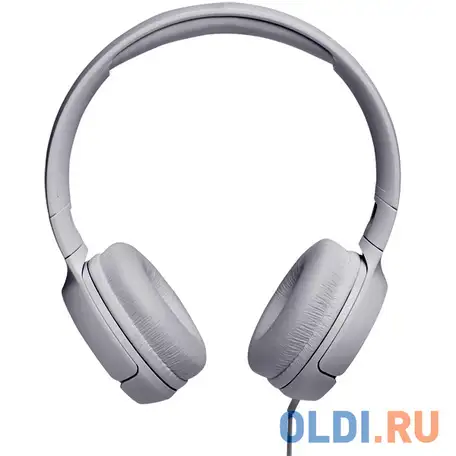 Наушники jbl jblt500wht белый проводные / накладные с микрофоном / белый, фотография 1