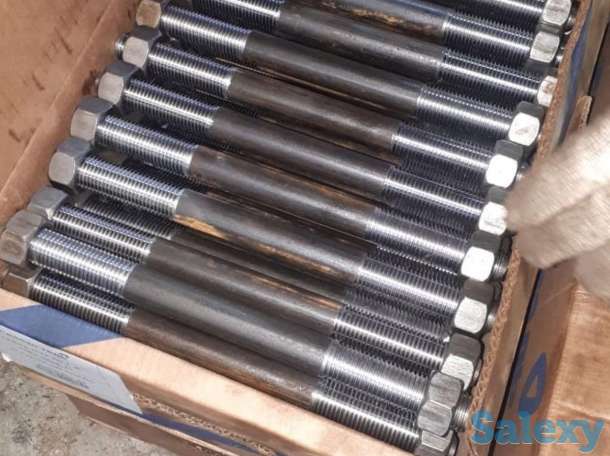 Ст09г2с Шпилька фланцевая М20*800 резьба с двух сторон, фотография 1