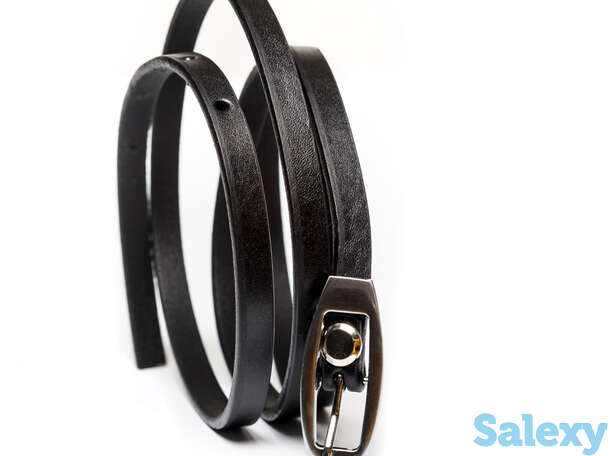 Ремень женский almeda black, фотография 1