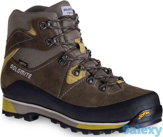 Треккинговые ботинки dolomite zermatt gtx date brown/marsh green, фотография 1