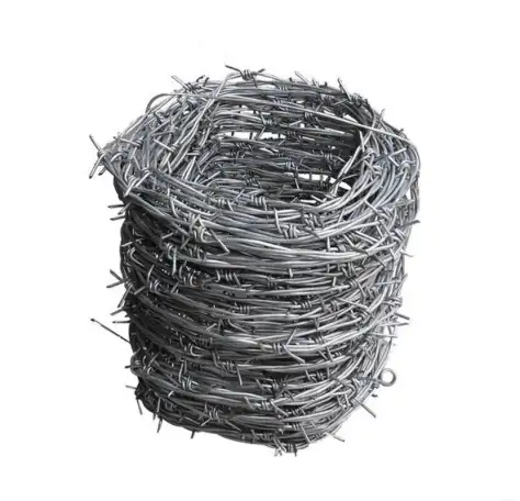 Проволока колючая однорядная, D 1,6-3 мм, Покрытие: оцинкован..., Стандарт: ГОСТ 285-69, Вес бухты: 9-40 кг, фотография 1