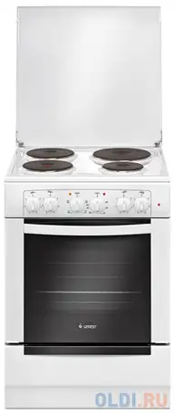 Электрическая плита gefest эпнд 6140-01 белый, фотография 1