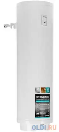 Водонагреватель накопительный gorenje tgr65sngb6 slim 65л 2квт белый, фотография 1