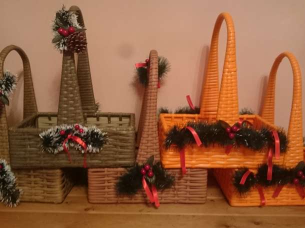 Плетеные корзины, фотография 3