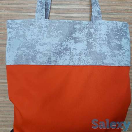 Экосумки, сумки из материала, ручная работа, фотография 3