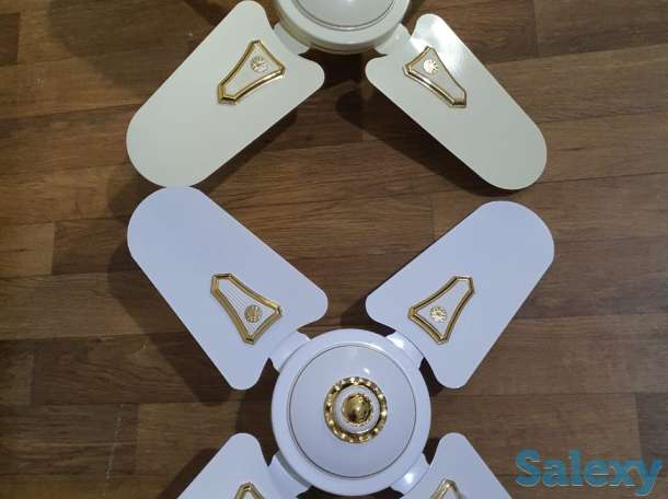 Мощный потолочный вентилятор, премиум Индия 61 см Слоновая Кость, фотография 7