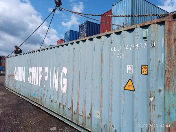 Морской контейнер 40 футов бу, фотография 2