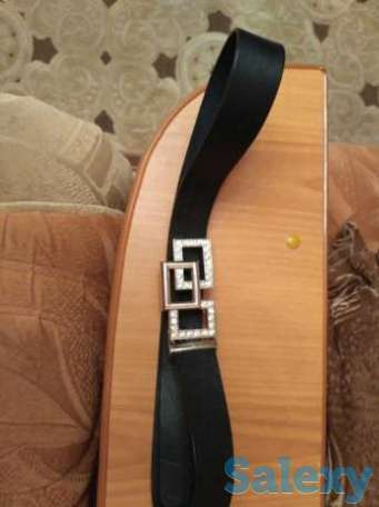 Продам кожаный ремень женский, фотография 1