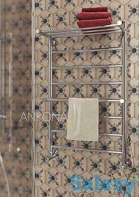 Полотенцесушитель  АНКОНА  С ПОЛКОЙ 500x616, фотография 1