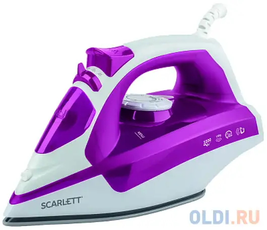 Утюг scarlett sc-si30k25 2200вт розовый, фотография 1