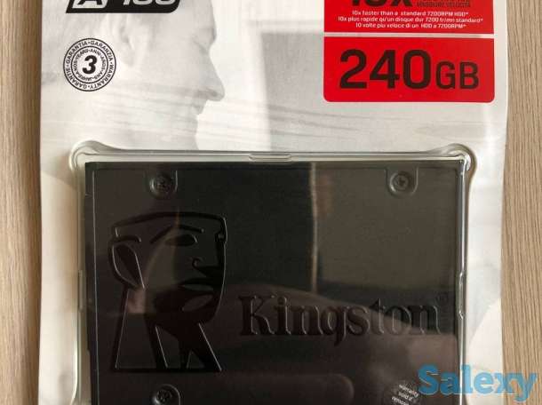 SSD накопитель Kingston A400 240gb 500МБ/с, фотография 1