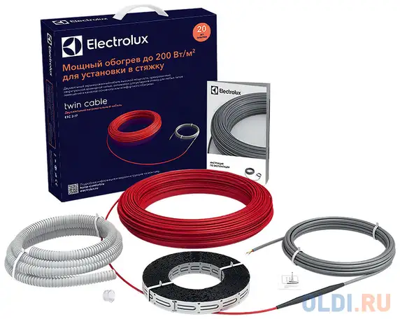 Кабель electrolux etc 2-17-400 комплект теплого пола, фотография 1