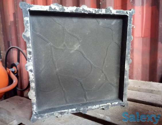 Резиновые формы для тротуарной плитки. Вибростол. Бетономешалка., фотография 5