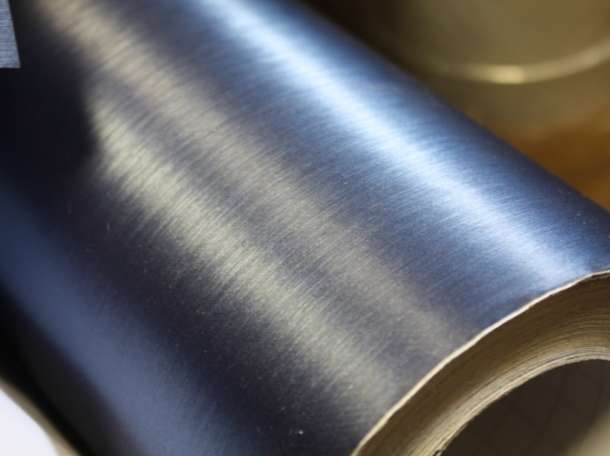 Виниловая пленка алюминий синий, фотография 3