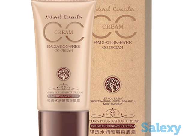 Сс крем bioaqua natural concealer makeup cc cream, цвет #2 светлый, фотография 2