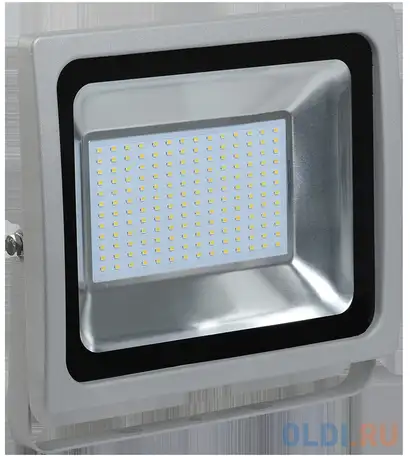 Iek lpdo701-100-k03 прожектор сдо 07-100 светодиодный серый ip65 6500 k iek, фотография 1