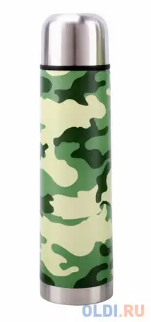 750dx -3 (милитари) термос diolex (из нержавеющей стали с узким горлом, фотография 1