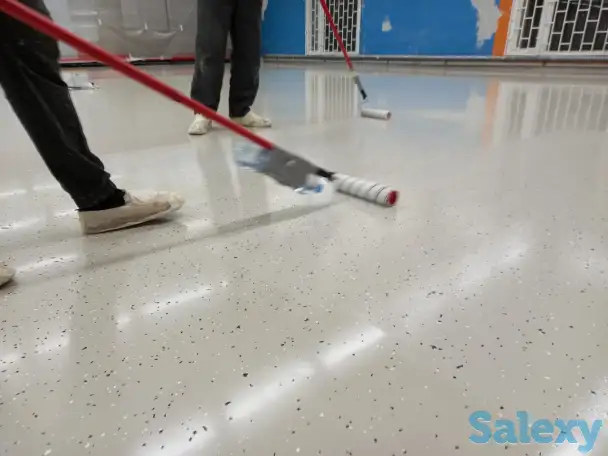 Декоративные наливные полы, фотография 3