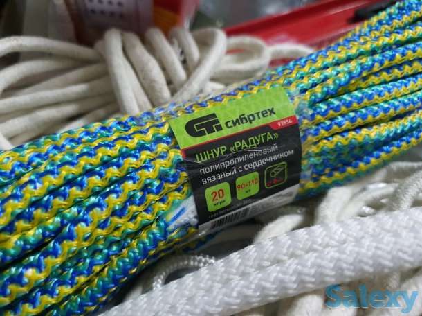 Шнур вязаный полипр. с серд.