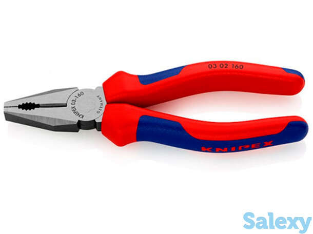 Пассатижи комбинированные 160 мм knipex kn-0302160, фотография 1