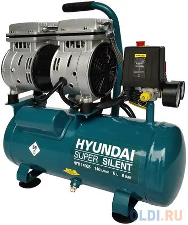 Компрессор hyundai hyc 1406s 0,75квт, фотография 1