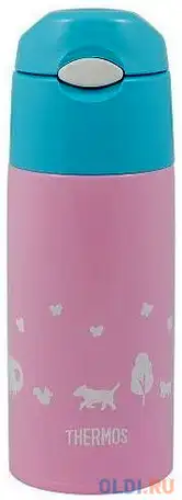 Термос thermos fhl-401f lp 0,40л голубой розовый, фотография 1