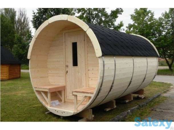 Бани, Беседки, Дома из экологического и натурального материала с Завода, фотография 8