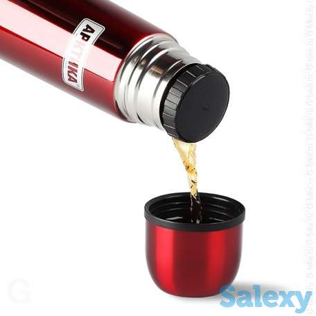 Термос арктика 102-1000 1.0л хаки, фотография 2