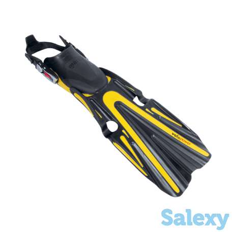 Ласты регулируемые mares volo power цвет желтый, фотография 4