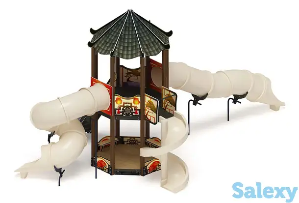 Карнавал (шанхай) - дик 2.22.01-02 - игровой комплекс h=2000, фотография 1