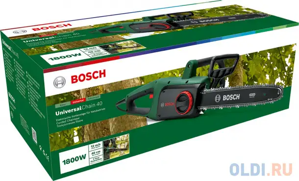 Цепная электрическая пила bosch universalchain 40 06008b8402, фотография 1