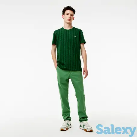 Мужские брюки lacoste slim fit, фотография 1