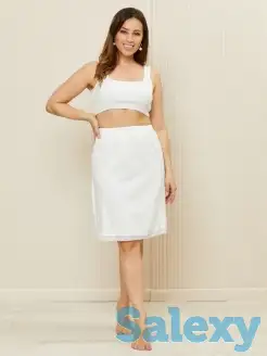 Подъюбник белый, черный, бежевый, длинный, короткий\ Астана Караганда, Павлодар\инста sharmkz, фотография 1