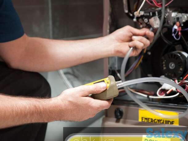 Ремонт и обслуживание, чистка теплообменника газового котла uno в алматы и алматинской области, фотография 1