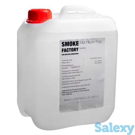 Жидкость для дым машин smoke factory tour-hazer fog, фотография 1