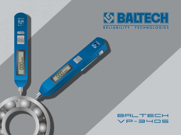 Приборы для диагностики, портативный виброметр BALTECH VP-3410, фотография 7