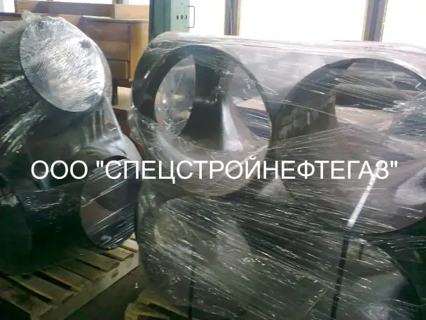 Тройник переходный сварной 1020х14-219х7-1,6 125 сталь 09Г2С ОСТ 34.10-764-97, фотография 1