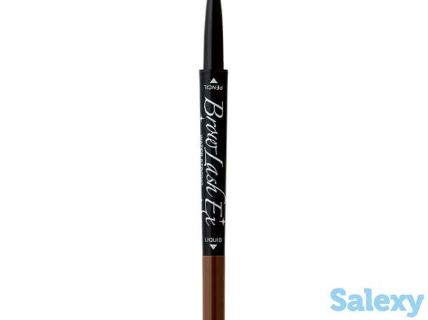 Подводка для бровей bcl brow lash ex water strong eyebrow + liquid & liner, цвет #01 brown | коричневый, фотография 3
