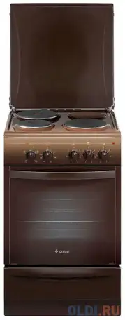 Электрическая плита gefest 5140 0001 коричневый, фотография 1