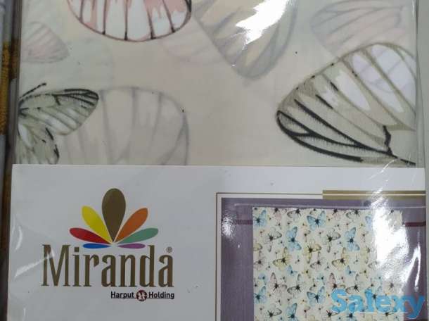 Шторки для душа и ванны, производство Турция, яркие бабочки, фотография 1