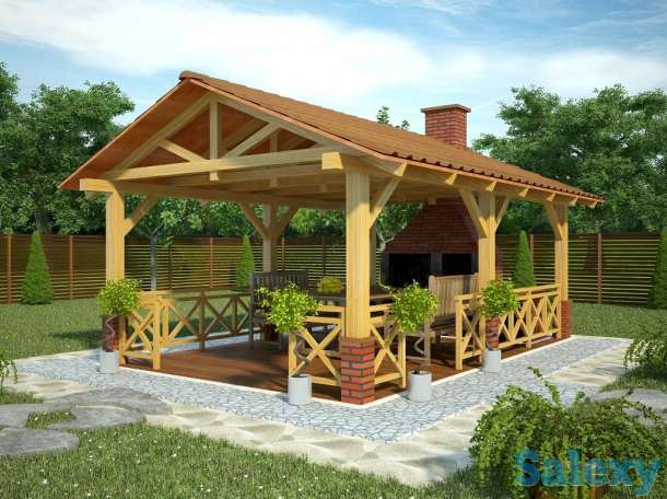 Строительство беседок или веранд, фотография 5